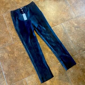 Sage Late Night Seamed Leggings -brushed Black - M